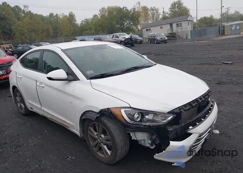 2017 Hyundai Elantra Se из США, поврежденный, VIN 5NPD84LF7HH070921